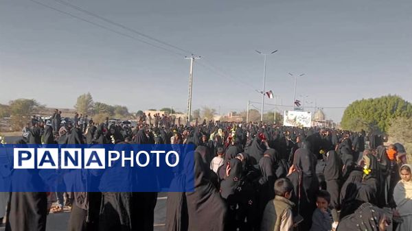 مهن‌آباد میزبان پیکر شهید گمنام