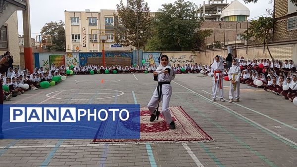 مراسم المپیاد ورزشی درون مدرسه ای دبستان شطیطه۲