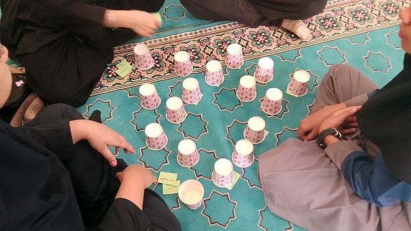 دورهمی دانش آموزان دبیرستان نرجس خاتون(س) روستای ورجان