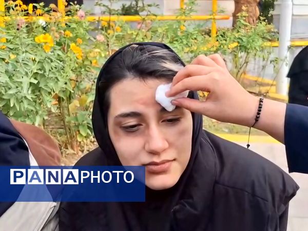 مانور زلزله در مدرسه مصلی نژاد ناحیه 6