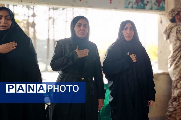 مراسم عزاداری حضرت ام‌البنین(س) همراه با تجلیل از خانواده‌های شهدا در رباط‌کریم