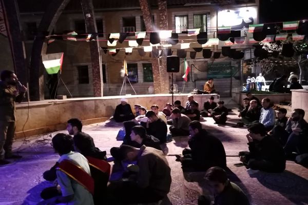 محفل شهدایی با حضور نوجوانان در سمنان