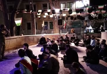 محفل شهدایی با حضور نوجوانان در سمنان