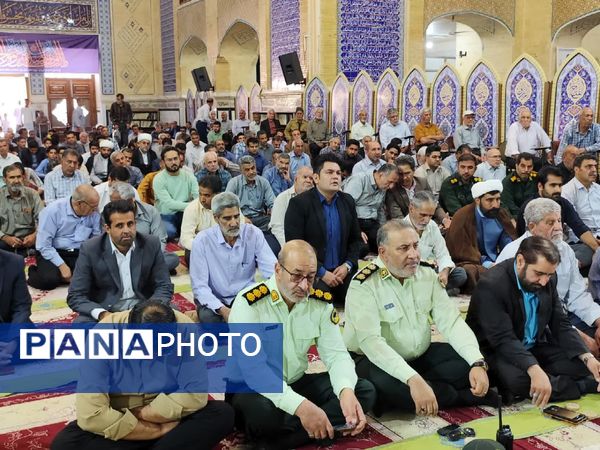 نماز جمعه شهرستان دارالصابرین بم 