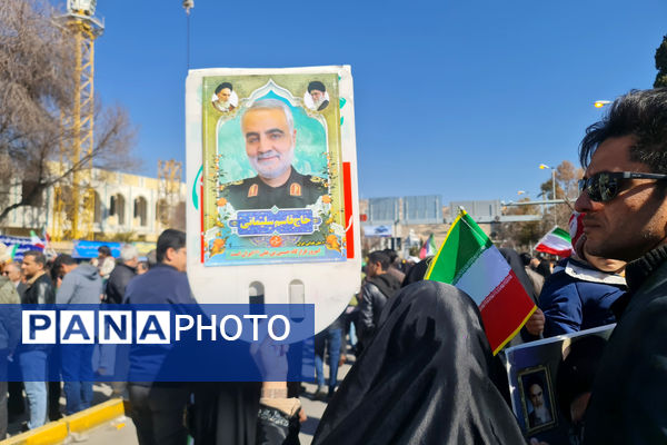 چهل و ششمین سالگرد پیروزی انقلاب  و راهپیمایی 22 بهمن در شیراز