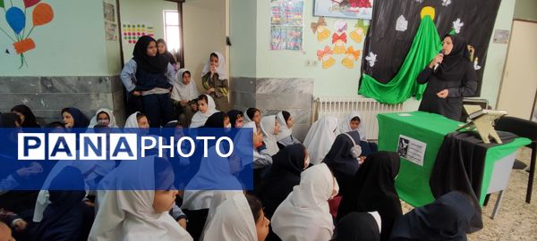 مراسم عزاداری شهادت حضرت فاطمه زهرا(س) در مدرسه شهید خاقانی شیروان