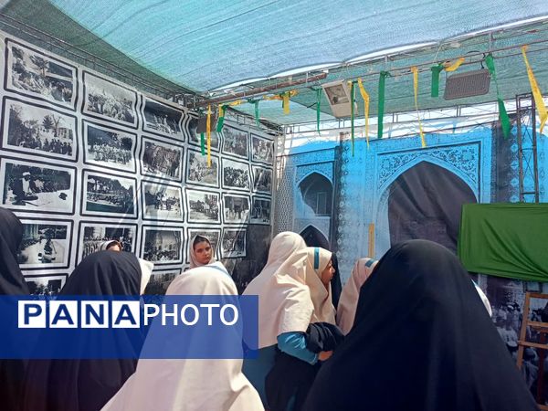 بازدید دانش آموزان دبستان سمیه از کنگره ملی شهید مدرس