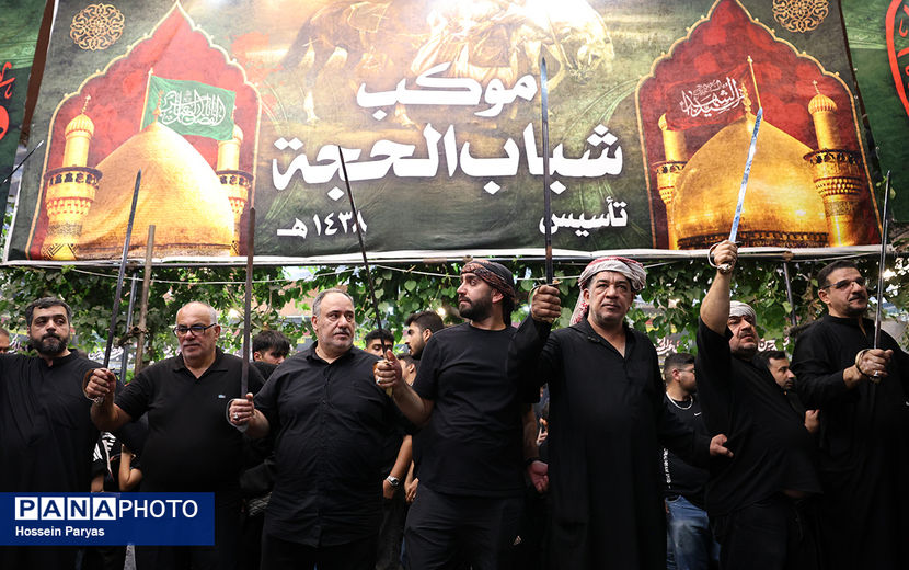 عزاداری شب عاشورا در محله دولت آباد تهران
