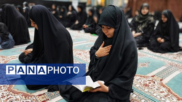  مراسم پرفیض زیارت عاشورا در شب چهارم محرم در مارگون