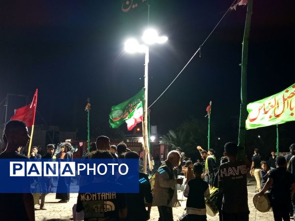 اجتماع بزرگ تاسوعای حسینی در بخش احمدی