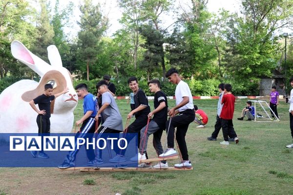 سپری شدن اوقات فراغت زیارت اولی‌ها با بازی‌های تاما  