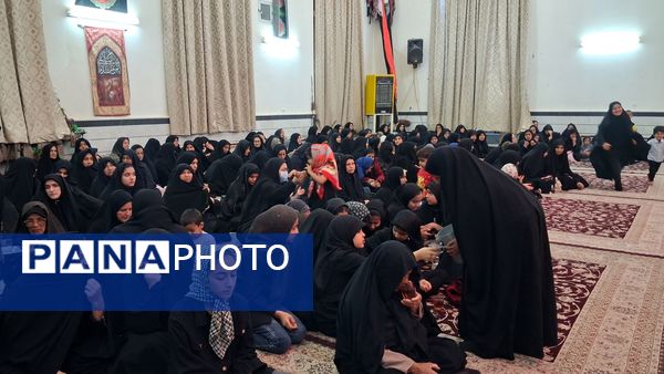 عزاداری شب شهادت حضرت فاطمه س در خلیل آباد