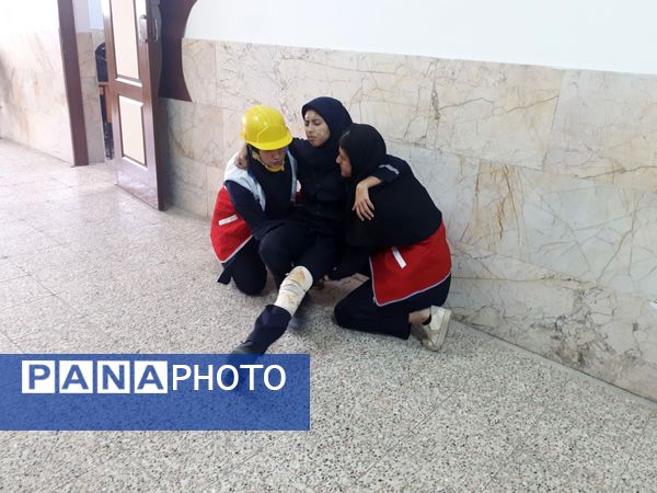 افتتاحیه طرح ملی دادرس و اجرای نمادین مانور سراسری زلزله