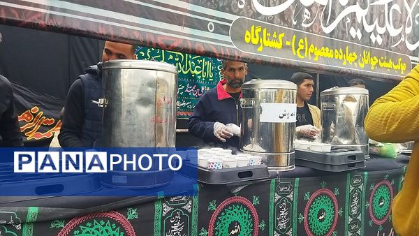 تدفین شهید گمنام در پارک مهر نیشابور 