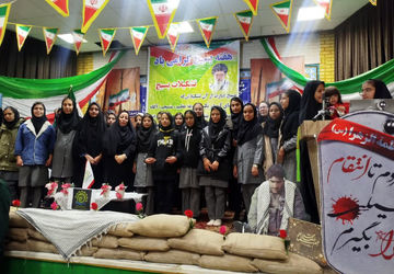 گرامیداشت هفته بسیج در ایزدخواست