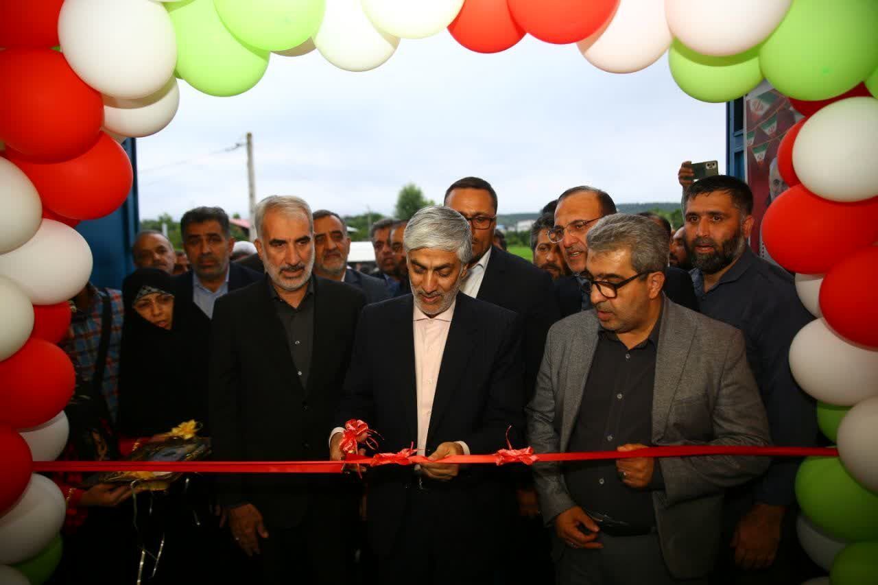 سالن ورزشی روستای کیاپی ساری با حضور وزیر ورزش افتتاح شد