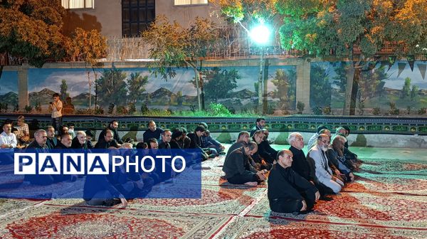  عزاداری هیئت اجتماع حسینی در ناحیه 7 مشهد
