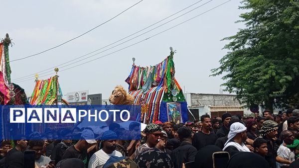 مراسم عزاداری روز عاشورا در میناب