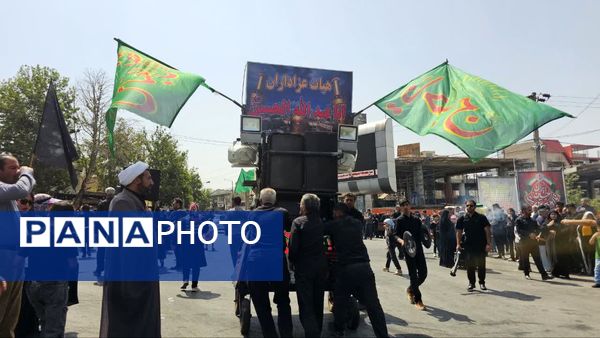 مراسم عاشورای حسینی با حضور پرشور مردم عزادار یاسوج