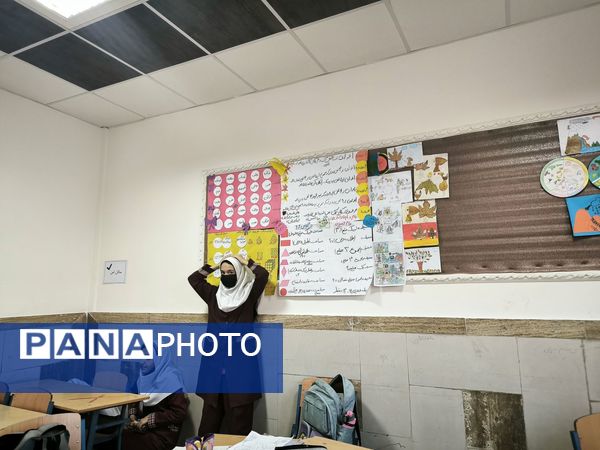 مانور زلزله در دبستان شطیطه۲