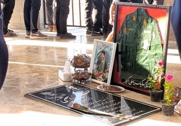 مراسم اربعین شهید پاسدار حسین اسحاقی میلاسی