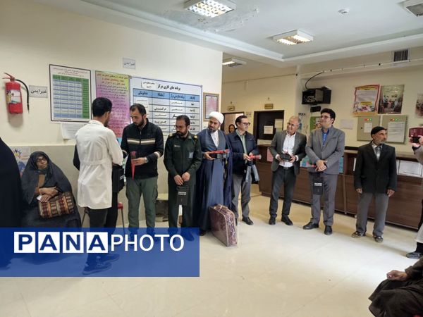 تقدیر امام جمعه سملقان از پرستاران شهر قاضی و شهر آوا 