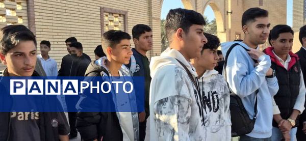 اعزام ۷۷ دانش‌آموز پسر فاریابی به مناطق عملیاتی جنوب کشور