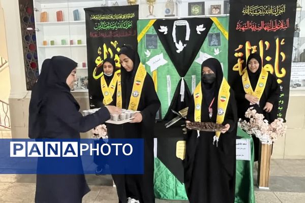 مراسم  ایام فاطمیه در آموزشگاه امام خامنه‌ای شاهد 16ناحیه 4 شیراز