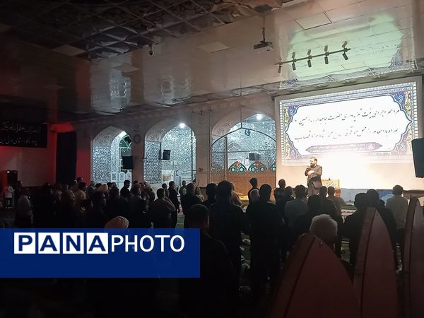  سوگواری شام غریبان حضرت رقیه (س) در امامزاده سید حمزه کاشمر