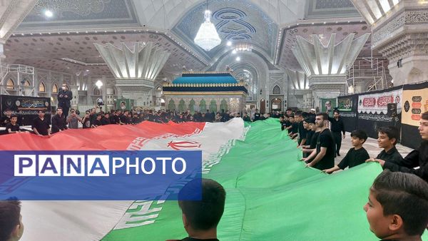 فرهنگیان منطقه ۱۴ تهران، به سرداران شهید جنگ ۱۲ روزه ادای احترام کردند
