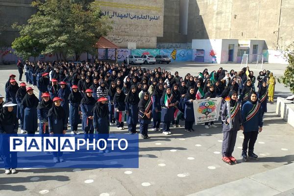 المپیاد ورزشی درون مدرسه‌ای در دبیرستان شهید همت شهرستان ملارد