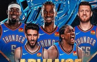 ساعقه فینالیستی  NBA  بر اردوگاه اوکلاهما سیتی