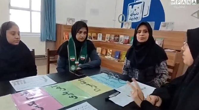 طرح مکمل آهن یاری و ویتامین دی در دبیرستان الزهرا