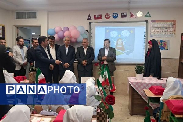 برگزاری جشن شکوفه ها با شعار توسعه عدالت برای ایران برای مدرسه در دبستان حضرت معصومه ناحیه یک شهرری
