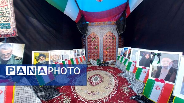 تشییع پیکر مطهر شهید گمنام با عطر فاطمیه