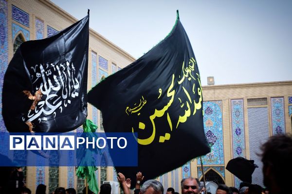 زابل در ماتم حسین؛ گلزار شهدا شهرستان زابل میزبان اشک و شور عزاداران حسینی