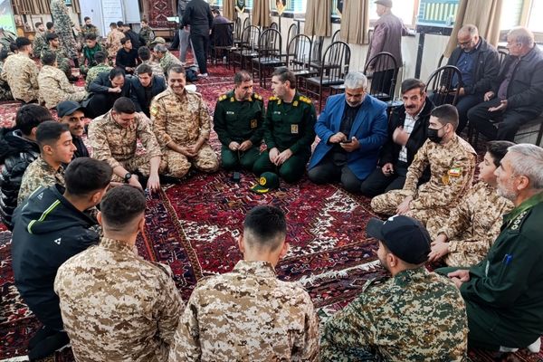 نمازجمعه اسکو با حضور پرشور بسیجیان 