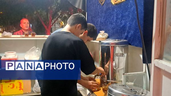 چایخانه امام هادی ( ع) به مناسبت اربعین حسینی 