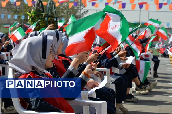 برگزاری المپیاد ورزشی درون مدرسه‌ای در بهارستان‌دو