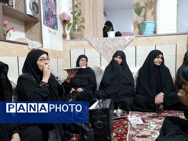برگزاری مراسم عزاداری شب تاسوعای حسینی در روستای نقاب شهرستان خلیل آباد