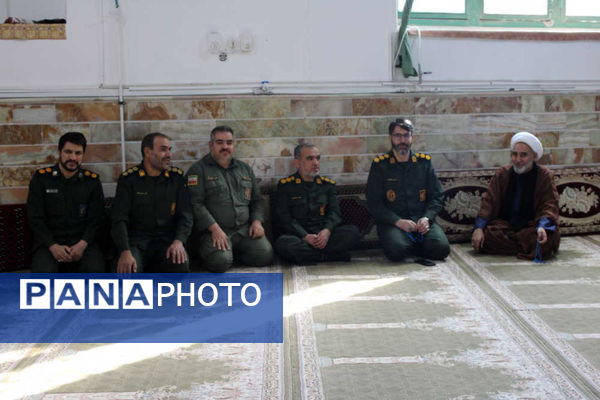 جلوه‌هایی از حلقه‌های صالحین نوجوانان بسیجی در شهر جعفریه