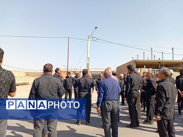 پیاده روی جاماندگان اربعین از روستای نقاب تا امامزاده سید حسن روستای میر آباد