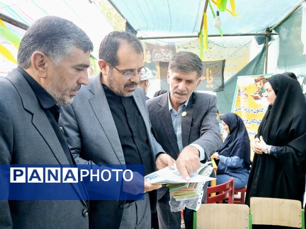آیین افتتاحیه موکب شهدای دانش‌آموز شهرستان بهار 