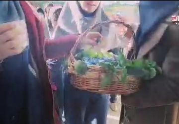 جشن روز میلاد امام علی (ع) در دبستان دخترانه دکتر بهاری شهرستان شهرضا