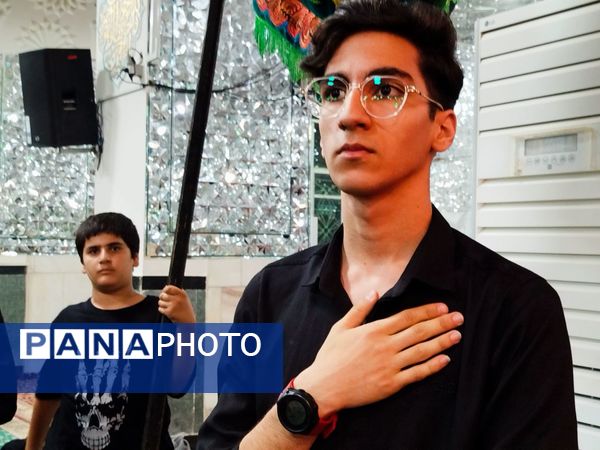 اجتماع عزاداران در جوار امامزاده سید حمزه کاشمر به مناسبت شام غریبان