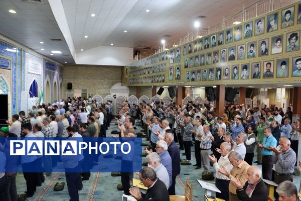 آیین وحدت‌بخش نماز عبادی سیاسی جمعه در مصلی امام خمینی(ره) ماهدشت 