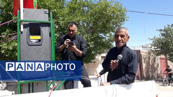عزاداری روز تاسوعای حسینی در شهرستان بام و صفی آباد