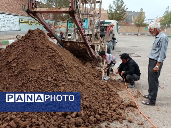 فعالیت های پروژه مهر دبستان شهید پسندیده ی فدافن