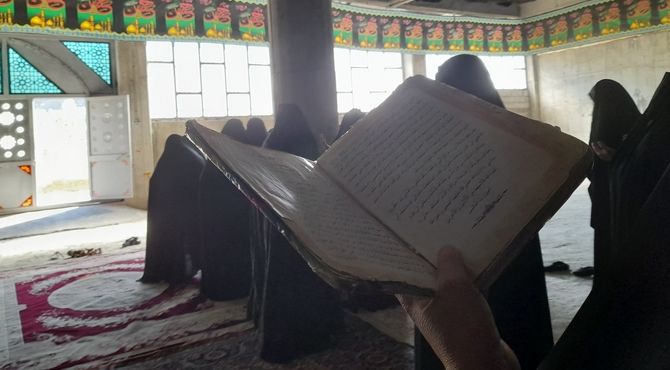 پرچم پیروزی ایران در دستان سیدعلی
