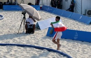 سناریوی افتخارآفرینی کشتی برروی شن‌های کشتی ساحلی آسیا/ خدایی صیاد دومین طلا